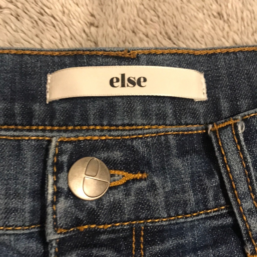 Else Mid Rise Denim Shorts Size 27 - Picture 4 of 7